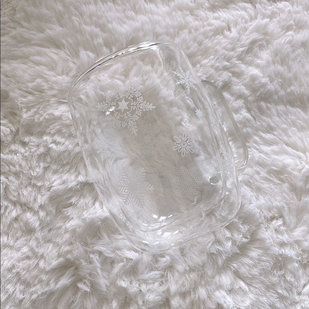 ZWILLING Sorrento Double Wall Glass Snowflake Coffee Mug